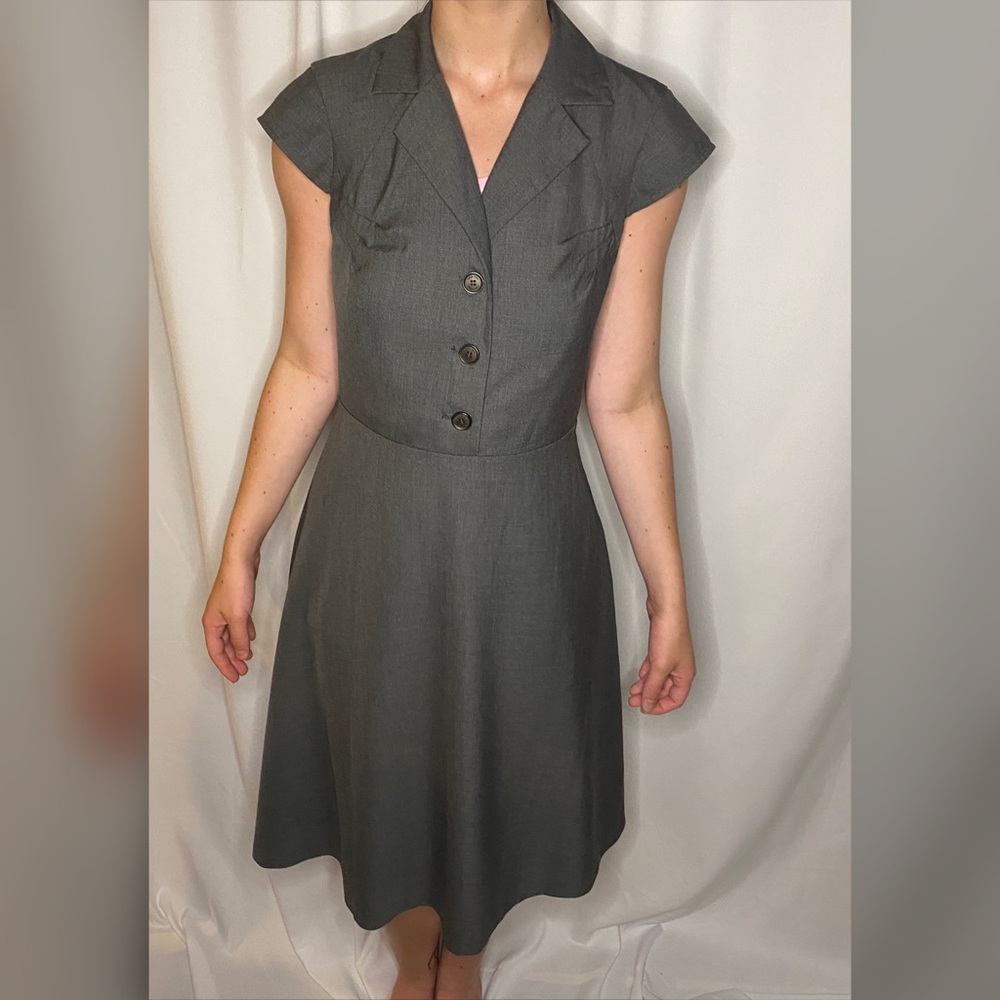 Calvin Klein Cap sleeve career dress